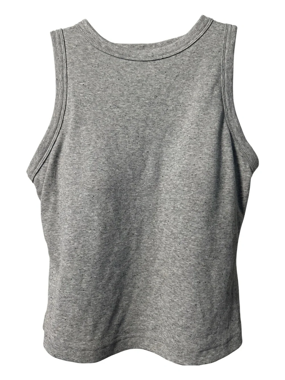 OGL Heather Gray Ribbed Tank Top - Women - Medium - Picture 1 of 5